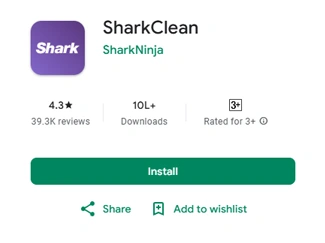 SharkClean app